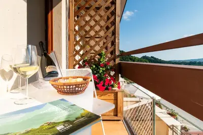 Balcone o terrazza di Agriturismo Il Follo