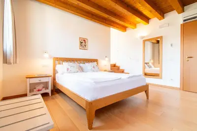 Letto o letti in una camera di Agriturismo Il Follo