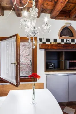 Cucina o angolo cottura di Antico Caminetto alla Biennale