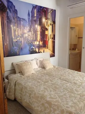Letto o letti in una camera di Comfort Murano room