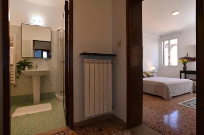 Letto o letti in una camera di Appartamento Fabris