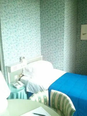 Letto o letti in una camera di Hotel Il Burchiello