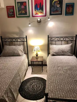 Letto o letti in una camera di Romantic Venice