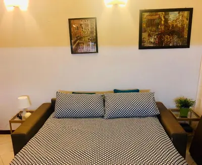 Letto o letti in una camera di Romantic Venice