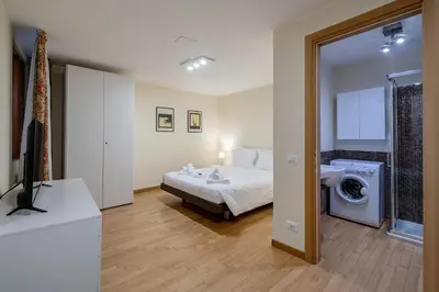 Letto o letti in una camera di Mezzanino 4438