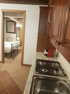Cucina o angolo cottura di Corte dei Bari