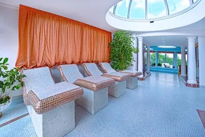 Area soggiorno di Hotel Aurora Terme