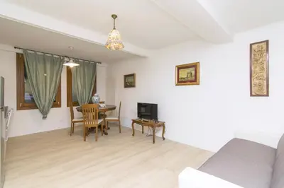 Area soggiorno di Ca' Alberto Apartments