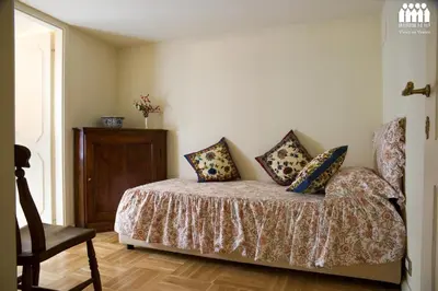 Letto o letti in una camera di Ca' Cerchieri Mezzanine