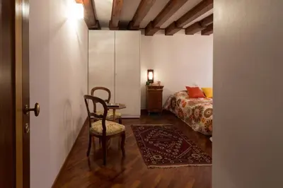 Letto o letti in una camera di Calle del Forno Apartment