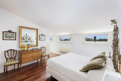 Letto o letti in una camera di Ca' Cerchieri Terrace - Dimora Italia -