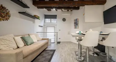 Area soggiorno di Rialto Boutique Apartment