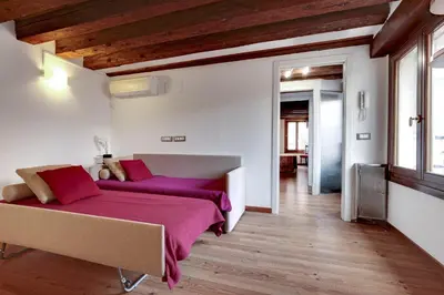 Area soggiorno di Residenza Valier - Rialto by Wonderful Italy