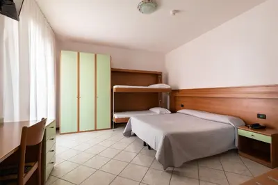Letto o letti in una camera di Hotel Kennedy