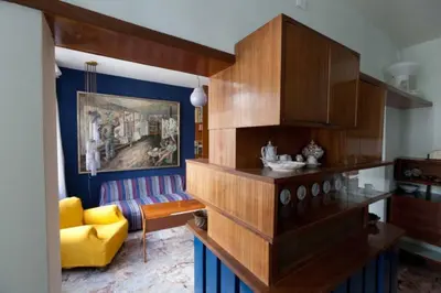 Cucina o angolo cottura di Cà dei fioi piano nobile in palazzo del 1500