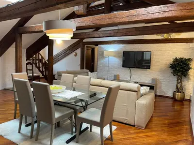 TV o dispositivi per l'intrattenimento presso Casa Jaqueline ( Attico )