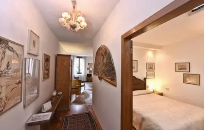 Letto o letti in una camera di San Marco Garden House