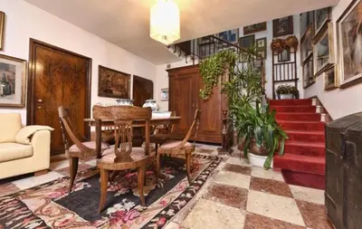 Area soggiorno di San Marco Garden House