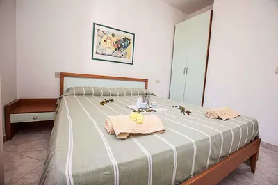 Letto o letti in una camera di Apartment in Rosolina Mare 25085