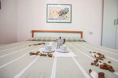 Letto o letti in una camera di Apartment in Rosolina Mare 25085