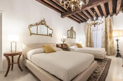Letto o letti in una camera di Tesori di Celestia