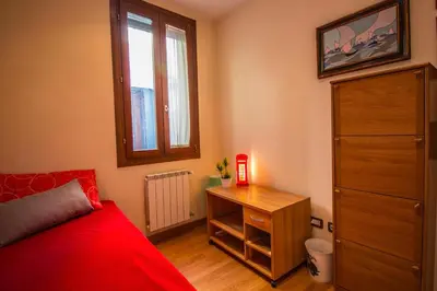Letto o letti in una camera di Ca' Lunetta - 5' from St. Mark Square
