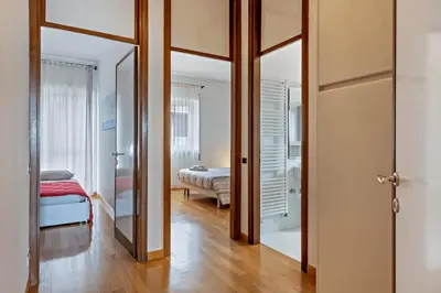 Letto o letti in una camera di Il Loft di Guido