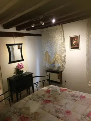 Letto o letti in una camera di Ca al Campanile