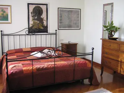 Letto o letti in una camera di B&B Zia Maria