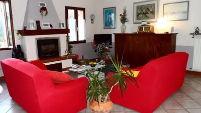 Area soggiorno di B&B Zia Maria