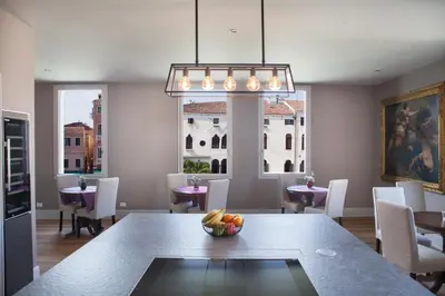Area soggiorno di Palazzetto Foscari