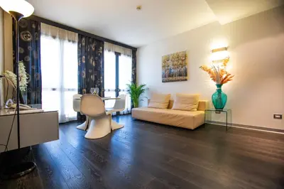 Area soggiorno di Matrix Hotel & Residence