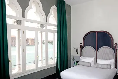 Letto o letti in una camera di Il Palazzo Experimental