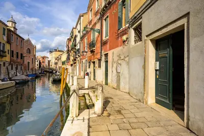 Vista sul fiume nelle vicinanze dell'appartamento