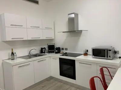 Cucina o angolo cottura di Appartamento La Bottega