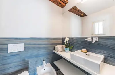 Bagno di Apartment Cà Brunilda-luxury penthouse with terrace
