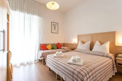 Letto o letti in una camera di Hotel Venezia e la Villetta