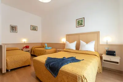 Letto o letti in una camera di Hotel Venezia e la Villetta