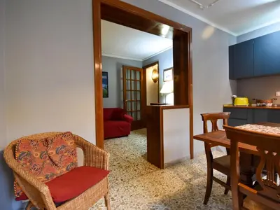 Area soggiorno di Apartment Casa San Vio by Interhome