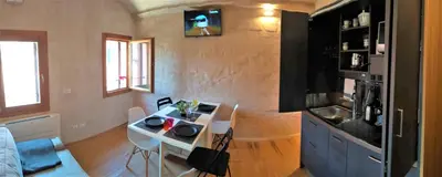 Cucina o angolo cottura di Biennale House
