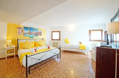 Letto o letti in una camera di Best Venice Terrace