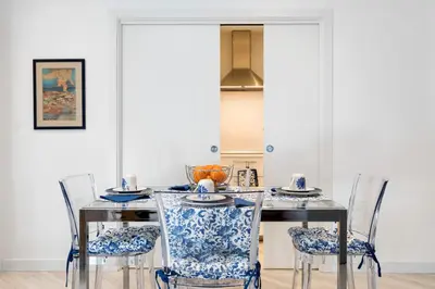 Area soggiorno di Biennale 1&2 , Elegant Apartments 15 min walk from St Marks Square - Venice Heaven Apartments Collection