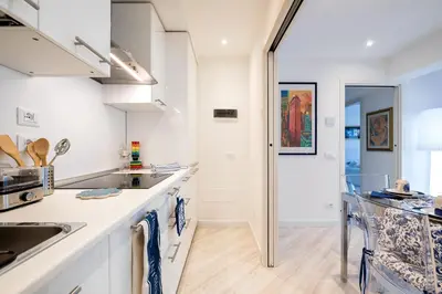 Cucina o angolo cottura di Biennale 1&2 , Elegant Apartments 15 min walk from St Marks Square - Venice Heaven Apartments Collection