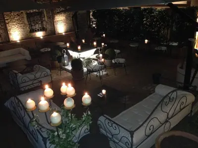 Area soggiorno di Hotel Palazzetto Madonna