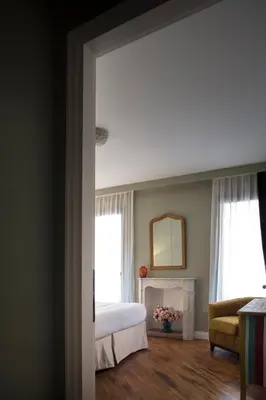 Letto o letti in una camera di Residenza Ducato Corte Contarina