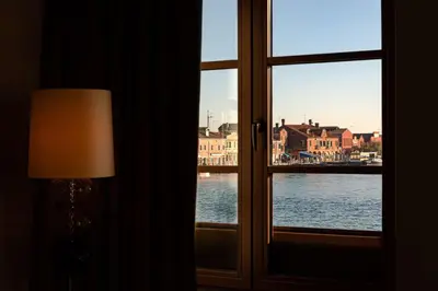 Vista sul fiume nelle vicinanze dell'hotel