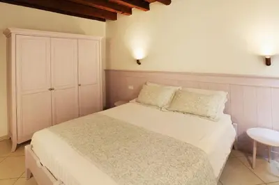 Letto o letti in una camera di Ca' de l'Anzolo