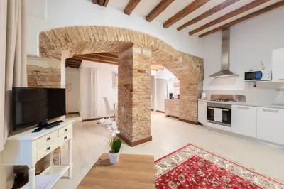 Cucina o angolo cottura di Ca' del Pozzo Loft Apartment