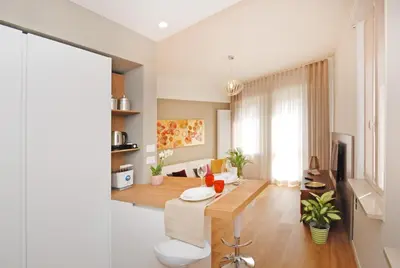 Cucina o angolo cottura di Suite Manin
