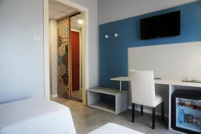 TV o dispositivi per l'intrattenimento presso Hotel Master